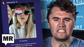 Charlie Kirk Declares War On Taylor Swift