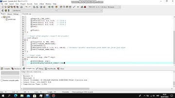 GRAFIKA KOMPUTER MEMBUAT GARIS SEGITA - DEV C++