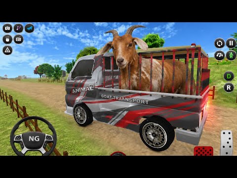 Animal Cargo Truck Game 3D – Big Goat Transport Simulator