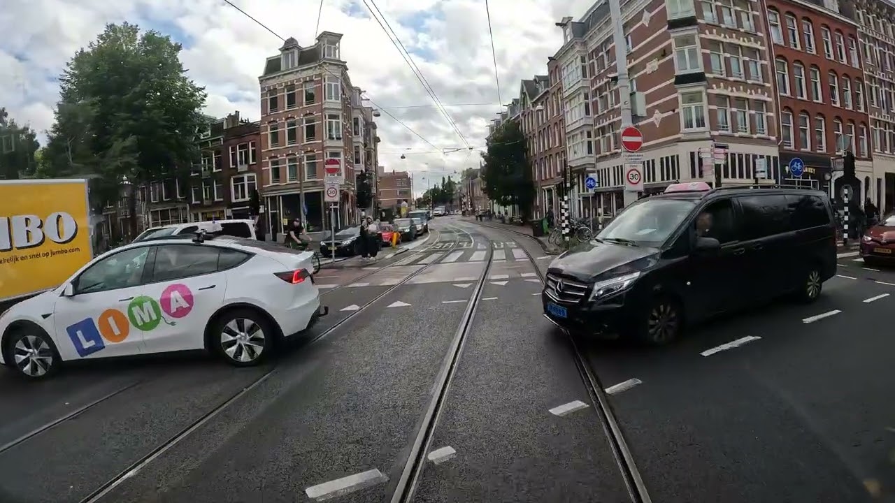 GVB Amsterdam Buslijn 18 Centraal Station - Slotervaart | omleiding via Jan Voermanstraat | 2025