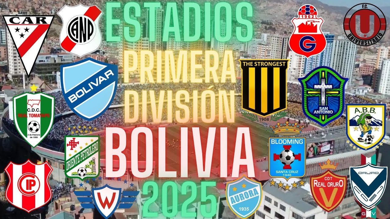 Estadios Liga de Bolivia 2025
