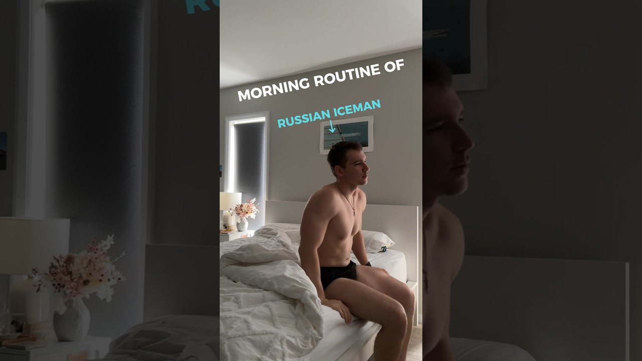 Russian Iceman Morning Routine|ASMR 