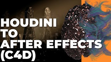 [TUT] Houdini Cameras to AfterEffects using Cinema4D!