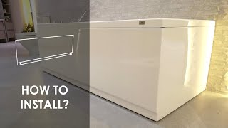 Bathtubs: Modul panel installation Centrum Portmarnock D Shape Bath Panel Installation Instructions Video