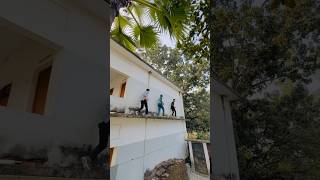 বল্টু,চল্টু কে নিয়ে ইলোমিলো স্ট্যান্ট পারকুর🐸 #youtubeshorts #foryou #crazy #reaction #reels #short