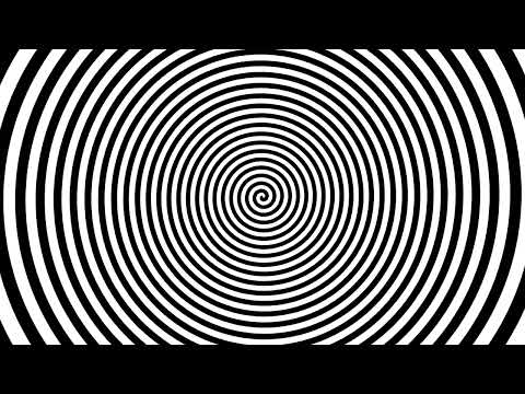 8K Optical Illusion, A Hypnotic Spiral, Lofi Music