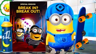 Minion Rush: Despicable Me #104  Скейтбордист, Усыпители, Азл! Кража Со Взломом: Шаг 1