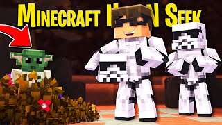 Minecraft Hide N Seek: BABY YODA Edition!