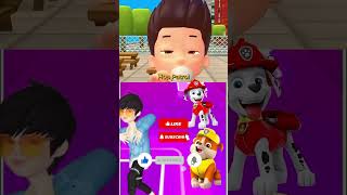 Paw 🐾 Patrol- 🆚 Owlette 🆚 Gekko X Dance Song #tileshopedmrush #pjmaskschinese  #pawpatrol