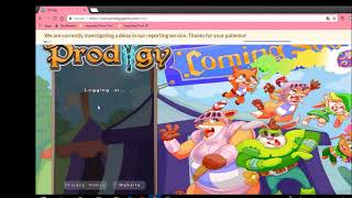 how to log in to prodigy