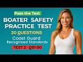 Boater Safety Practice Test  – Test 2 (Questions 61–90)