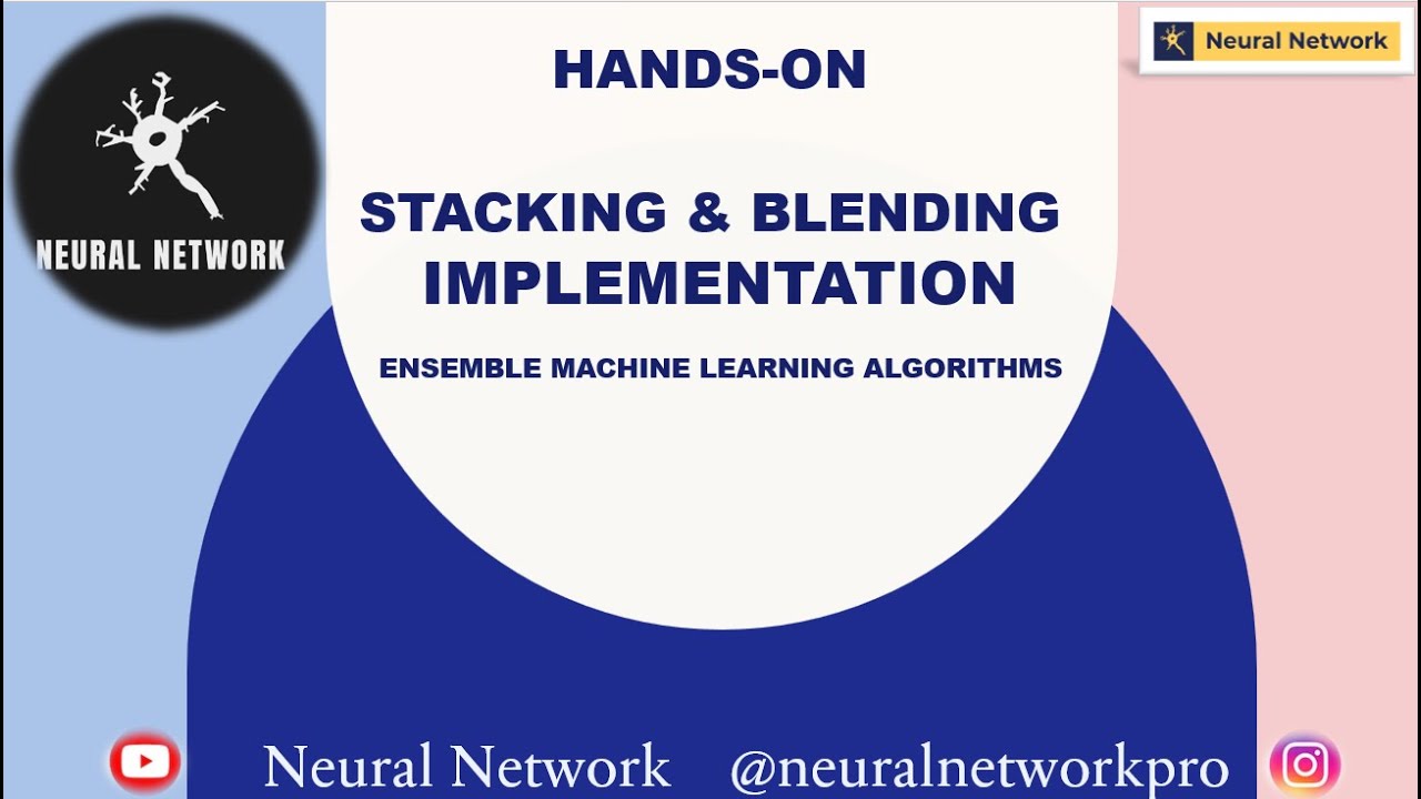 Hands-On Stacking and Blending Algorithm Implementation | Ensemble