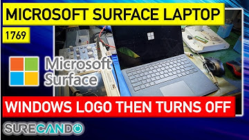 Microsoft Surface 1769 Laptop Windows Logo On Off Start Shutdown Loop Flashing Logo