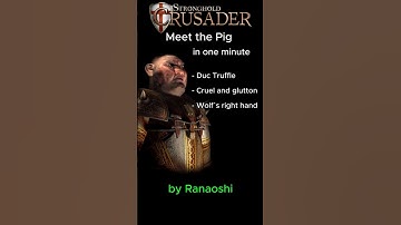 Meet the Pig in one minute - Stronghold Crusader Definitive Edition