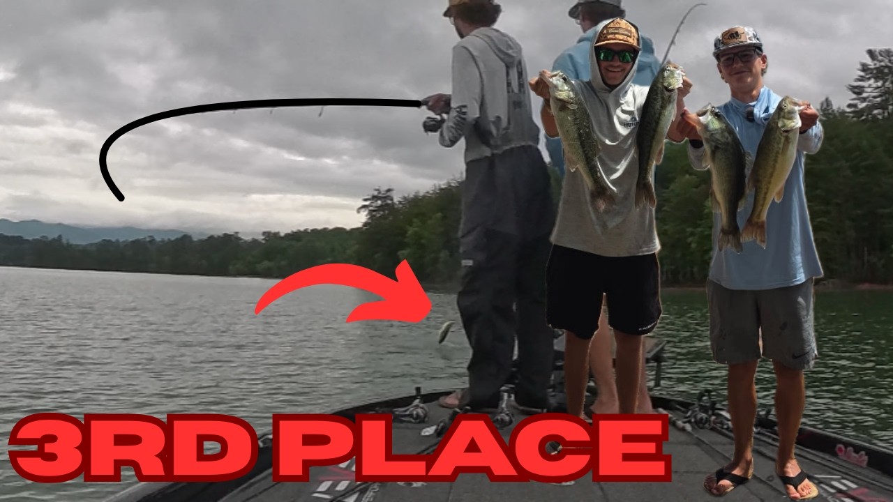 16 POUNDS OF BIG HERRING EATERS GET A 3RD PLACE  |  Lake Chatuge Bass Fishing