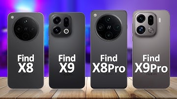 Oppo Find X9 VS Oppo Find X9 Pro VS Oppo Find X8 VS Oppo Find X8 Pro
