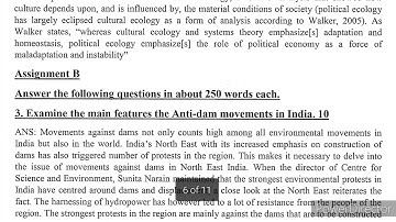 BSOE 143 Solved Assignment 2021-22 | BSOE 143 Solved Assignment In English 2021-22 | BSOE 143 IGNOU