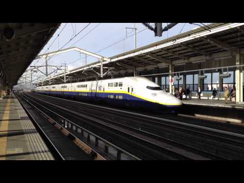 東北 山形新幹線 E4＋E3系 Maxやまびこ＋つばさ144号　郡山に入線