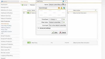 Sophos UTM: Web Protection