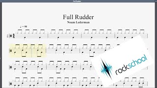 Full Rudder Rockschool Debut Grade Drums