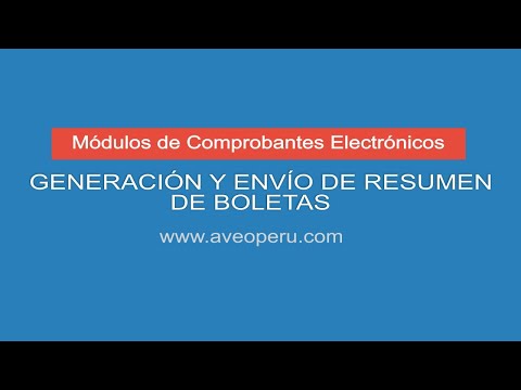 Comprobantes Electrónicos :