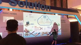 Interactive Wall งาน Accelerate Your Future โดย Visualsolution
