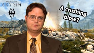 When your favourite follower dies in Skyrim
