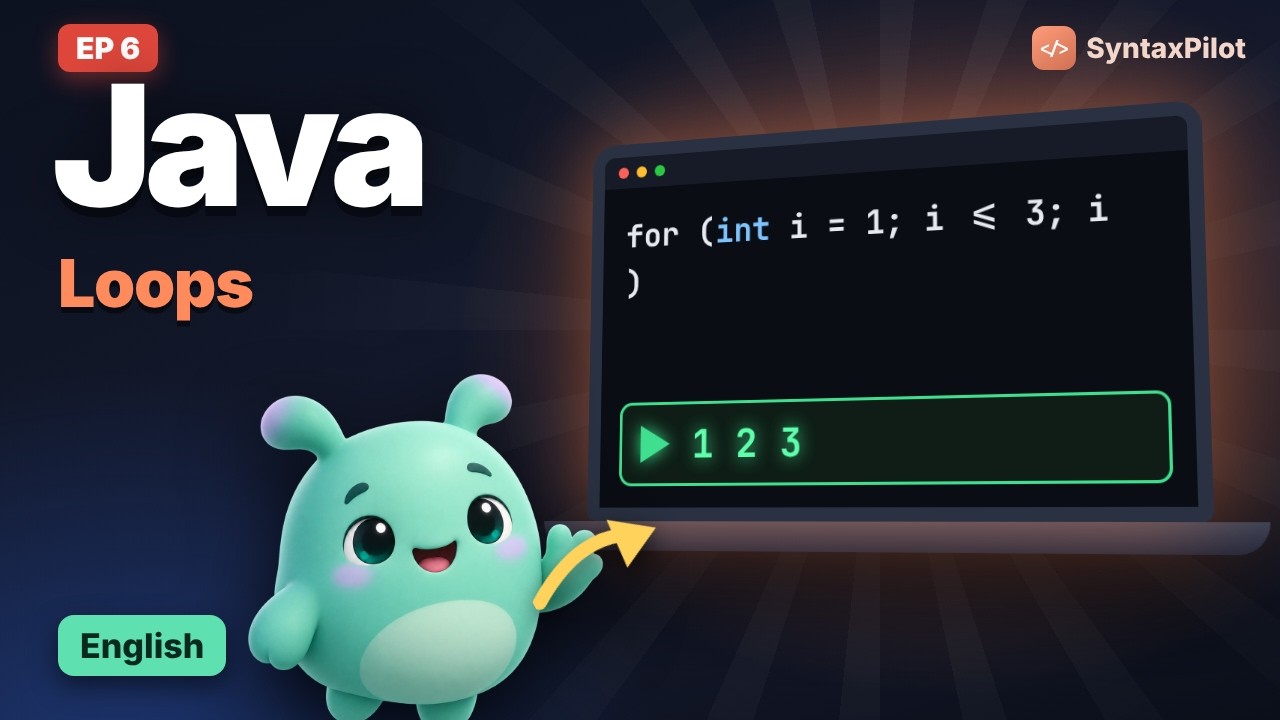 Java Tutorial for Beginners #6 | loops: for, while and do-while - YouTube