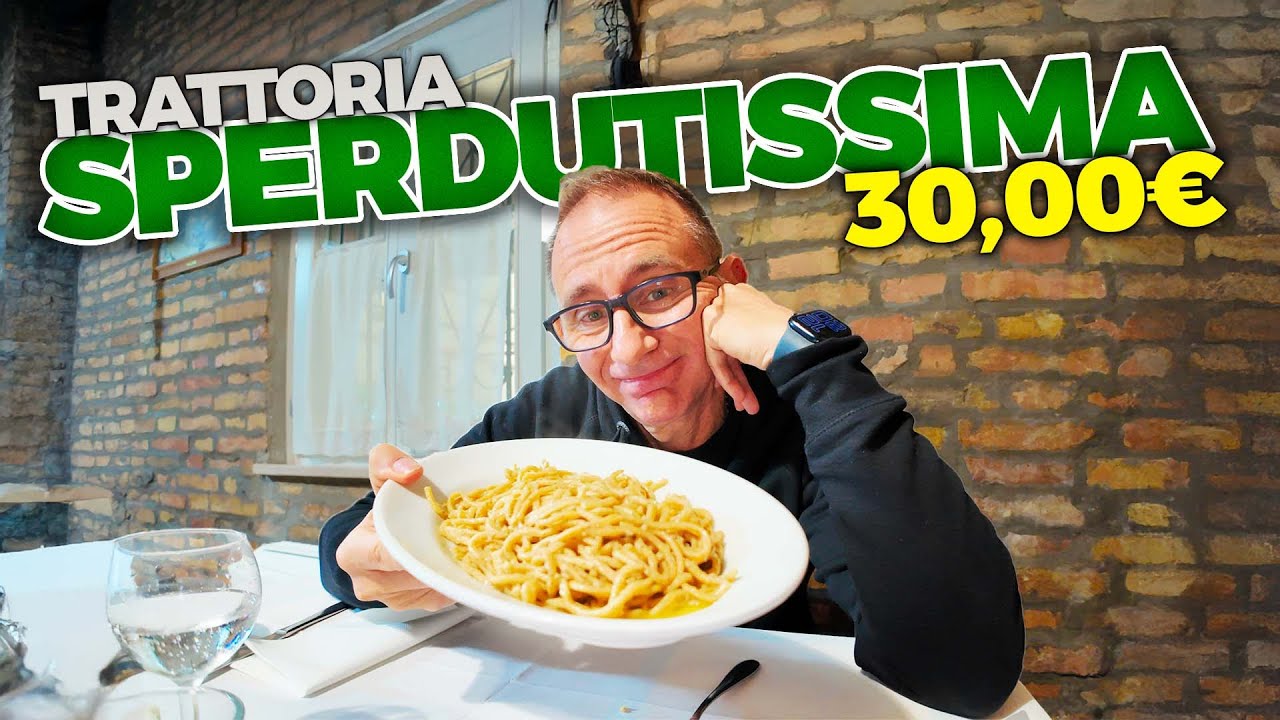 La trattoria SPERDUTA più vicina a casa mia