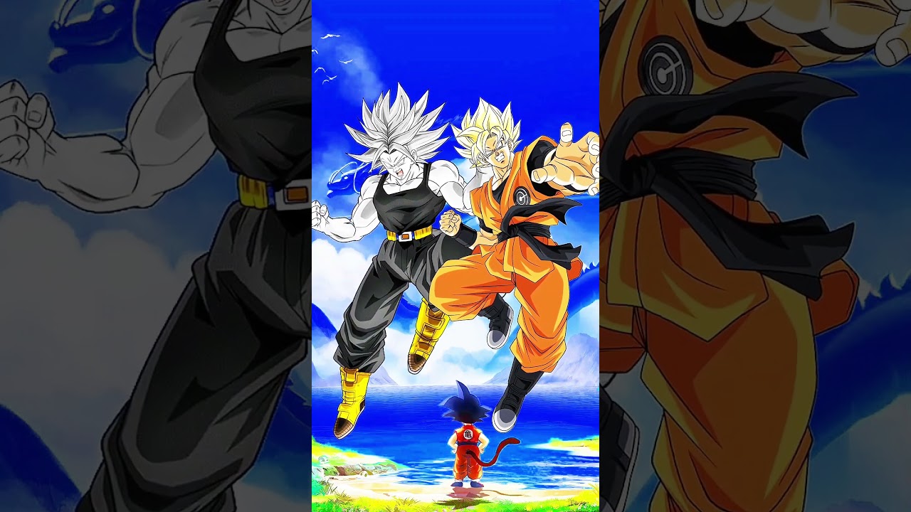 AF Trunks Vs cc Goku