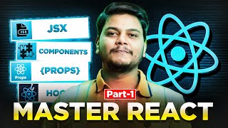 Components and JSX in React | React Tutorial for Beginners | Part - 1 | Hindi
