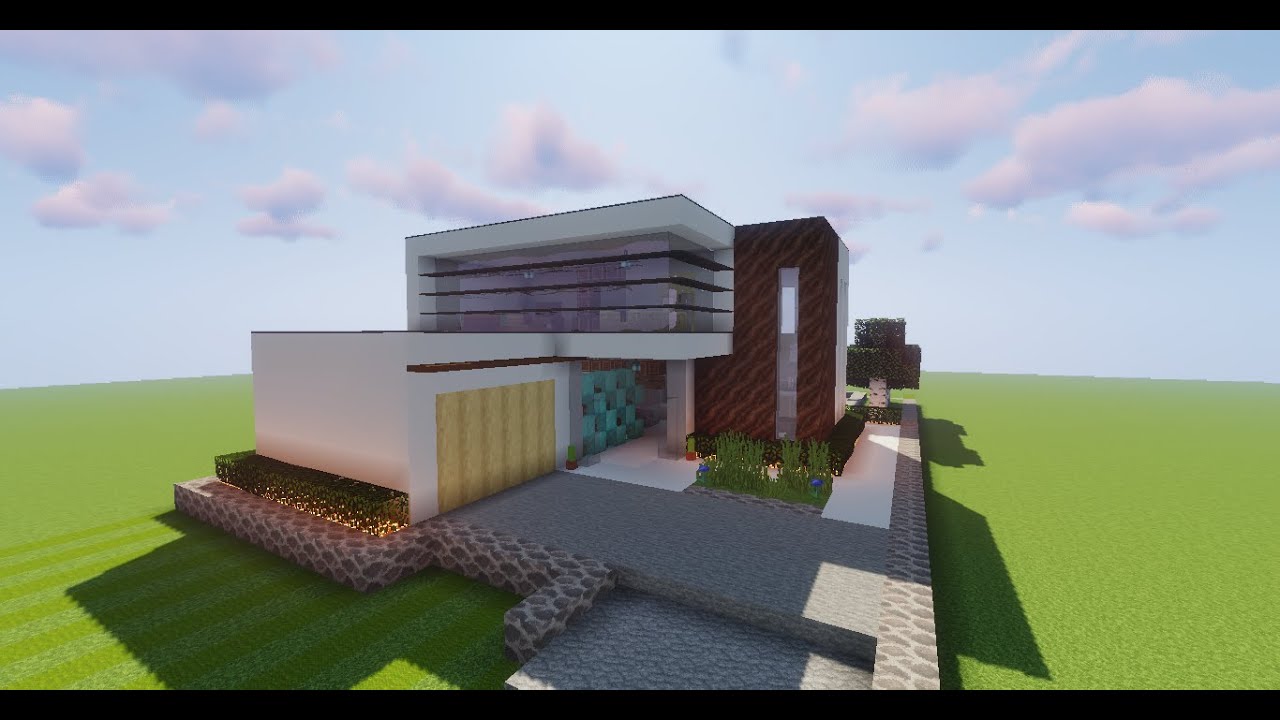 Minecraft Maps - Modern House #21 (Test Video) - YouTube