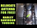 How To Relocate Your Harley Davidson Antenna FOR FREE.