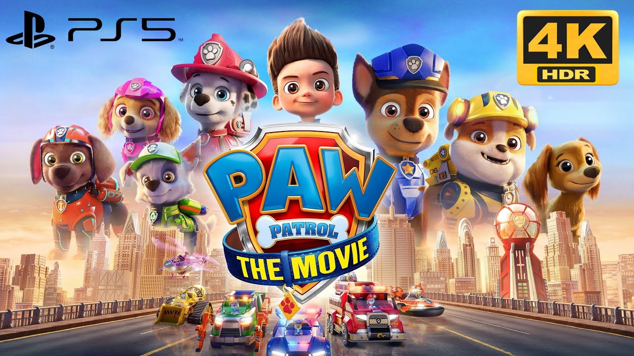PAW Patrol The Movie Adventure City Calls - PS5 | 4K 60FPS HDR