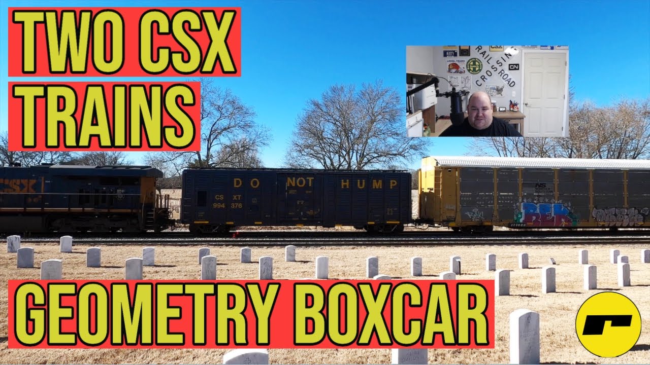 TWO CSX FREIGHT TRAINS IN NASHVILLE ON 2/18 FEATURING THE DO NOT HUMP