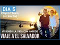 Viaje a El Salvador - Comida y Sonrisas en la Playa El Tunco, La Libertad - Quinto Dia