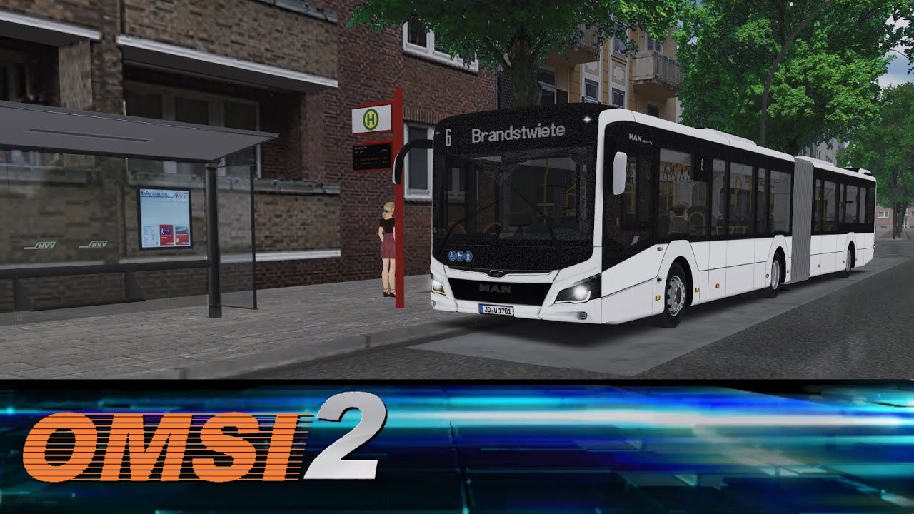OMSI 2 #1420 🚍 Linie 6 im Lion's City 18C - Hamburg HafenCity - Let's Play OMSI 2
