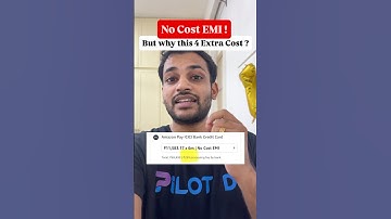 NO COST EMI includes 4 hidden charges ! How you can avoid it ?