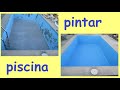 Cómo pintar y sanear una piscina de obra