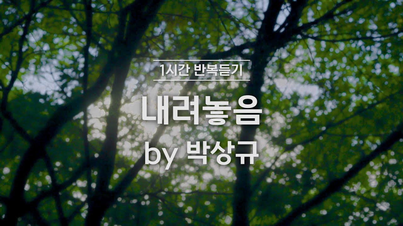 [1시간반복 듣기] 내려놓음 by 박상규