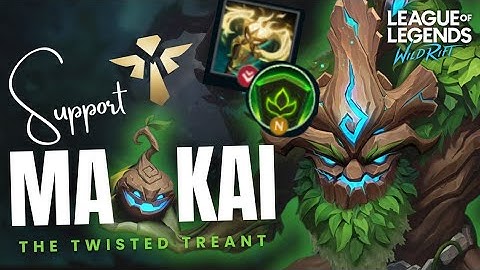 MAOKAI SUPPORT WITH NEW ITEM & RUNE | Maokai vs Thresh | Jungle | Wild Rift Gameplay 6.3c