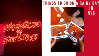 Things to Do in NYC on a Rainy Day