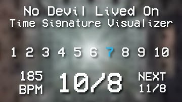 No Devil Lived On [WIP] Time Signature Visualizer - ULTRAKILL 8-2 OST