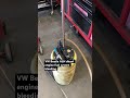 VW diesel Beetle with ALH engine. #02 diesel beetle#beetle with ALH. #vwbug diesel bleeding.
