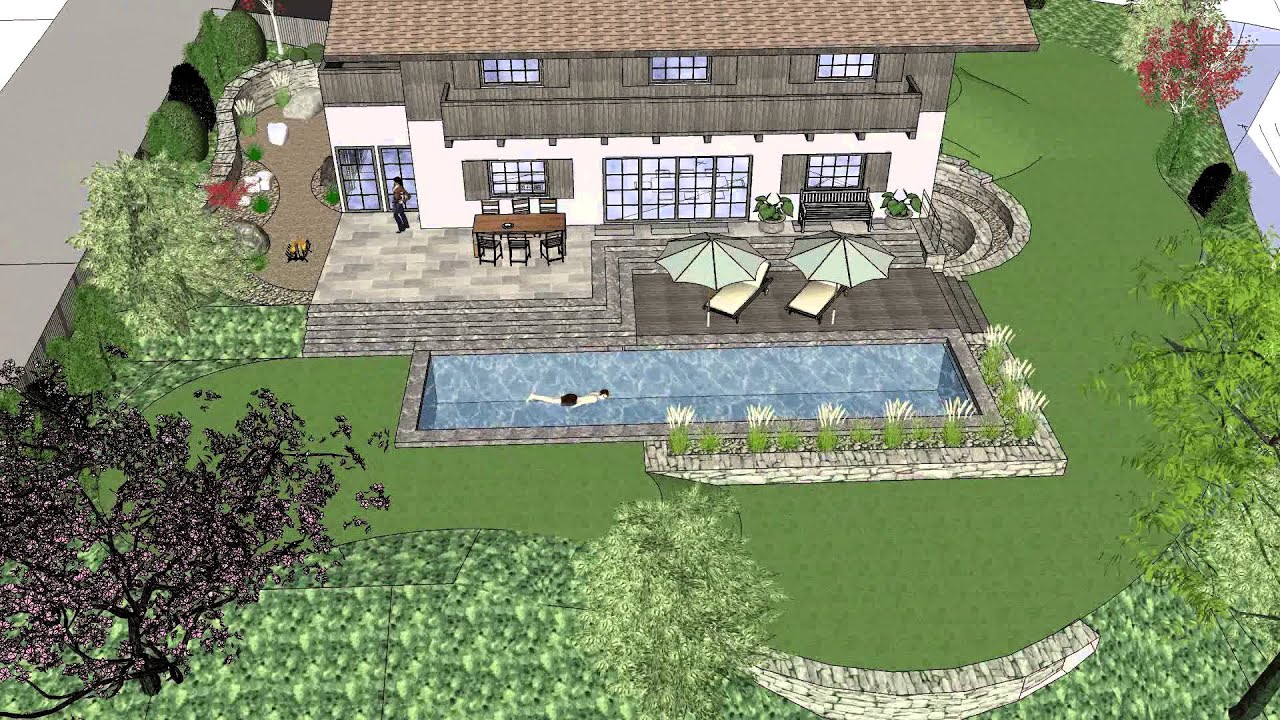 Sketchup Garden 3d test - YouTube on Sketchup Garden Design
 id=93607