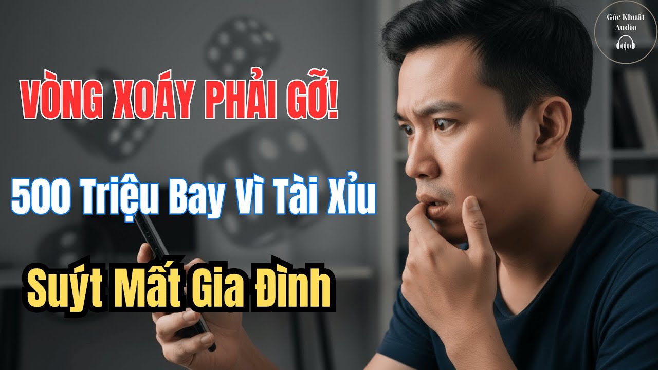 500 Triệu Bay Vì Tài Xỉu : Vòng Xoáy ‘Phải Gỡ’ Khiến Tôi Đánh Mất Gia Đình