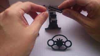 PS4 Steering Wheel  3D Printed