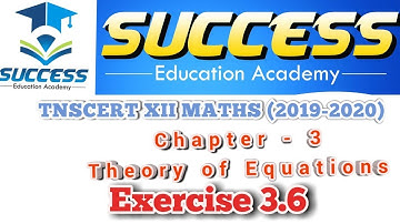 Subscribe Chapter3|Exercise 3.6|Q.No.2| TNSCERT|Class 12th New Syllabus