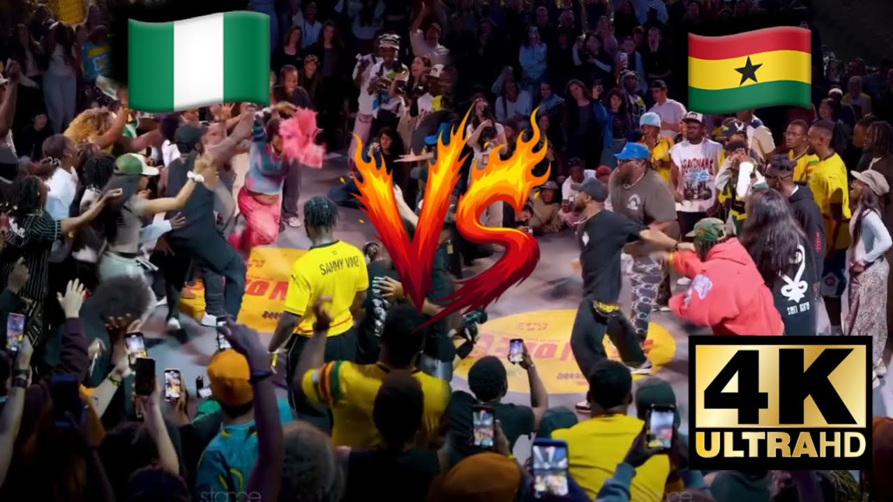 Final Dance Battle Between Nigeria and Ghana /4K Quality /VOTE ✅ 