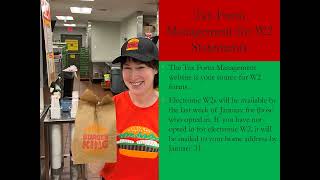 Burger King Carrols LLC Pay Stubs & W2s